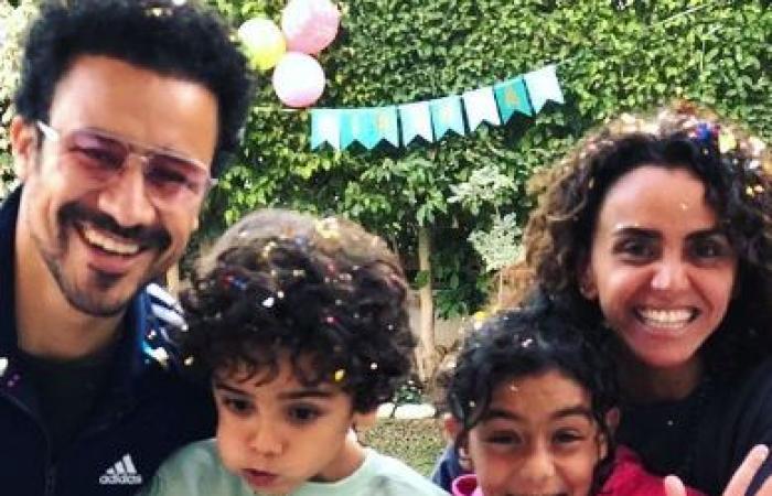 #اليوم السابع - #فن - أحمد داوود وزوجته علا رشدى يحتفلان بعيد ميلاده ابنهما