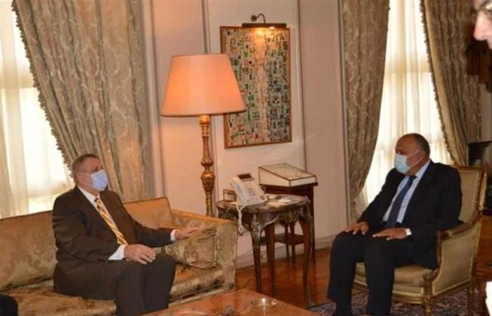 المصري اليوم - اخبار مصر- وزير الخارجية يلتقي المبعوث الأممي إلى ليبيا موجز نيوز