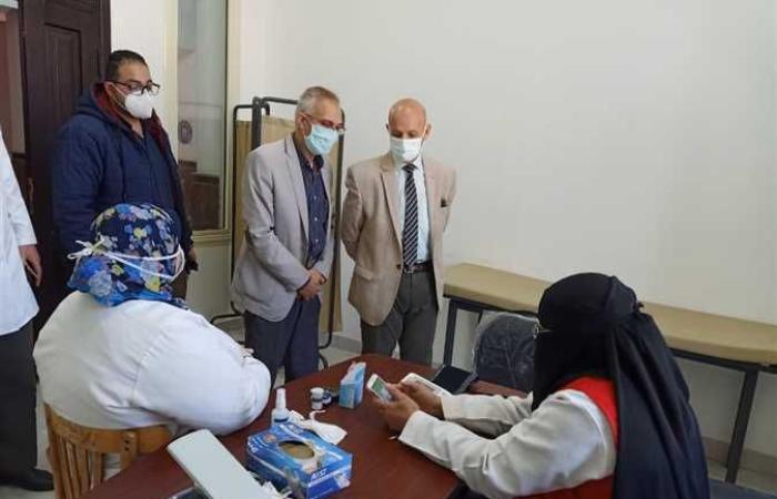 المصري اليوم - اخبار مصر- تطعيم 710 من أصحاب الأمراض المزمنة بلقاح كورونا في الشرقية موجز نيوز