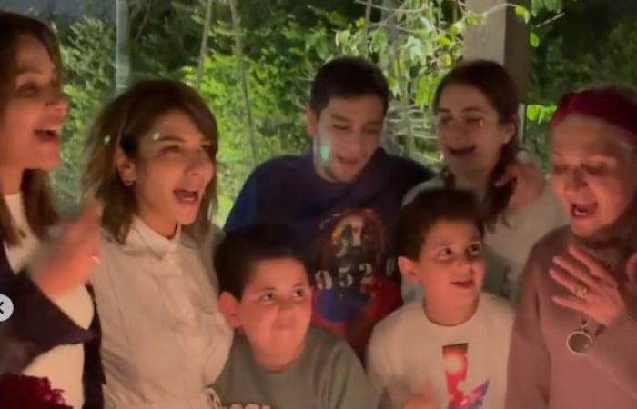 #اليوم السابع - #فن - أصالة تحتفل بعيد ميلاد والدتها بصحبة أبنائها وشقيقها.. فيديو وصور