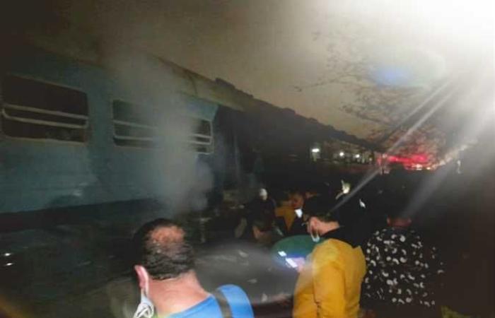 #المصري اليوم -#حوادث - حريق بعربة قطار ركاب 31 «القاهرة- الإسكندرية» (صور) موجز نيوز