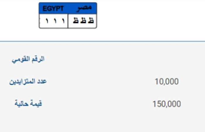 #المصري اليوم -#حوادث - أغلى لوحة مميزة في مصر .. وبالخطوات كون بنفسك أرقام لوحة سيارتك (التفاصيل بالصور) موجز نيوز