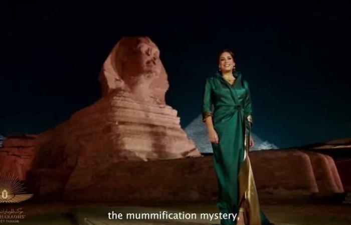 المصري اليوم - اخبار مصر- كيف ظهرت هند صبري في موكب المومياوات الملكية ؟ موجز نيوز