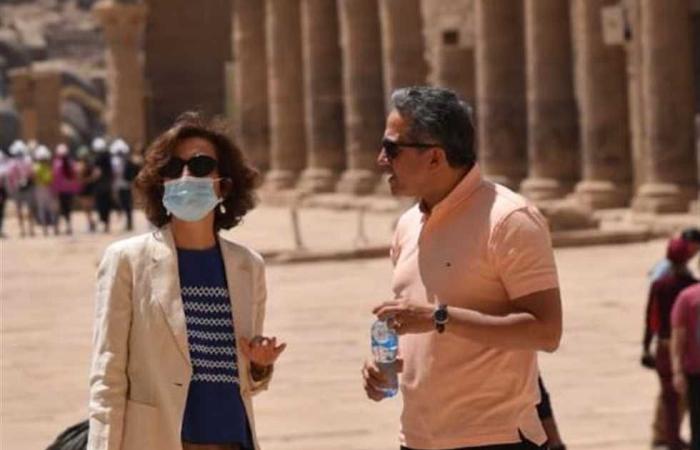 المصري اليوم - اخبار مصر- وزير السياحة ومدير منظمة اليونسكو يقومان بجولة في أسوان موجز نيوز