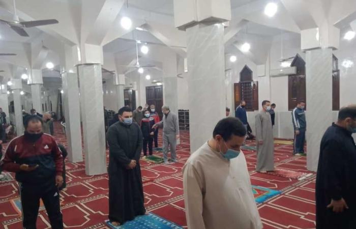 المصري اليوم - اخبار مصر- عودة صلاة التراويح للمساجد في المنيا وسط إجراءات وقائية مشددة موجز نيوز