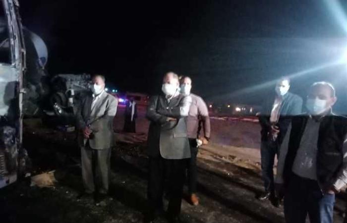 #المصري اليوم -#حوادث - تفاصيل تفحّم 20 شخصًا وإصابة 3 آخرين في حادث أتوبيس أسيوط (صور) موجز نيوز