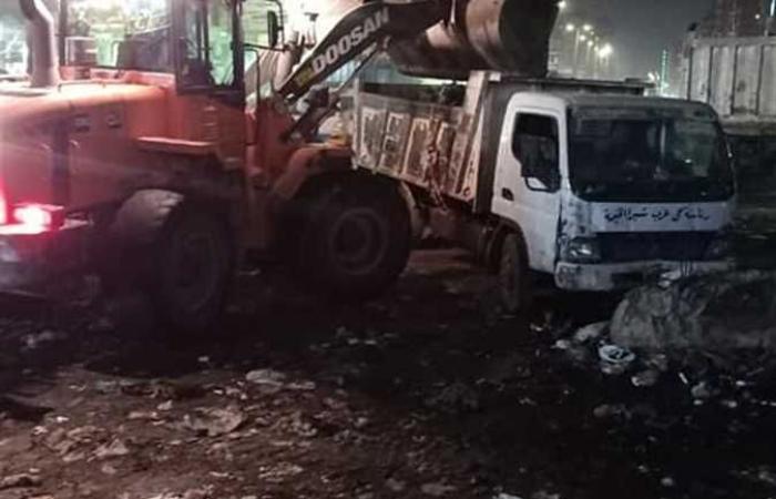 المصري اليوم - اخبار مصر- رفع 200 طن قمامة من شوارع غرب شبرا الخيمة (صور) موجز نيوز