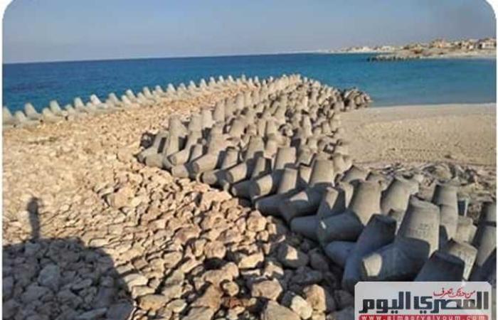 المصري اليوم - اخبار مصر- «الشواطئ»: تنفيذ 4 مشروعات لحماية شاطئ الأبيض وخليج مرسى مطروح (صور) موجز نيوز