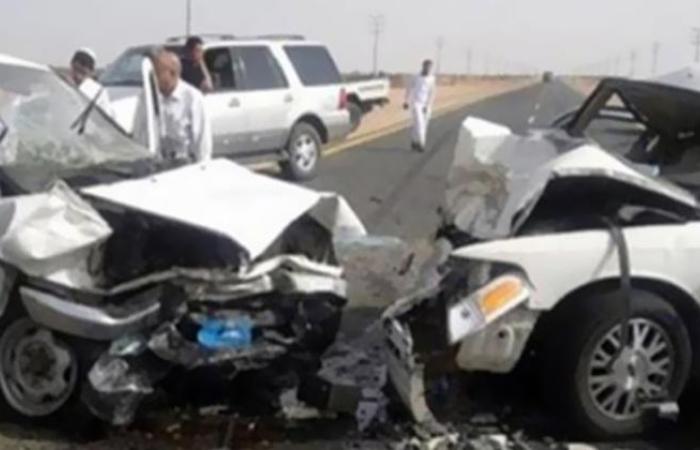 الوفد -الحوادث - فى المنيا.. إصابة 3 أشخاص بسبب تصادم سيارتين موجز نيوز