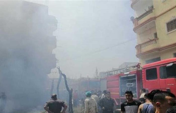 #المصري اليوم -#حوادث - إصابة 4 أشخاص في حريق بالبحيرة موجز نيوز