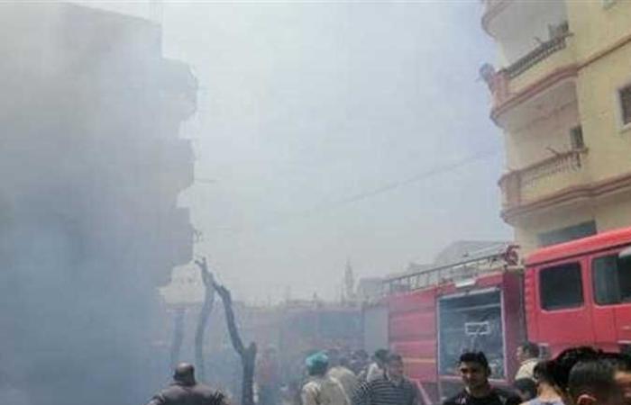 #المصري اليوم -#حوادث - إصابة 4 أشخاص في حريق بالبحيرة موجز نيوز