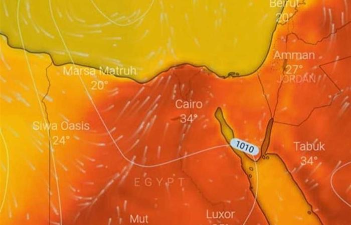 المصري اليوم - اخبار مصر- ارتفاع قياسي في درجات الحرارة .. حالة الطقس من الاثنين إلى السبت 8 مايو موجز نيوز