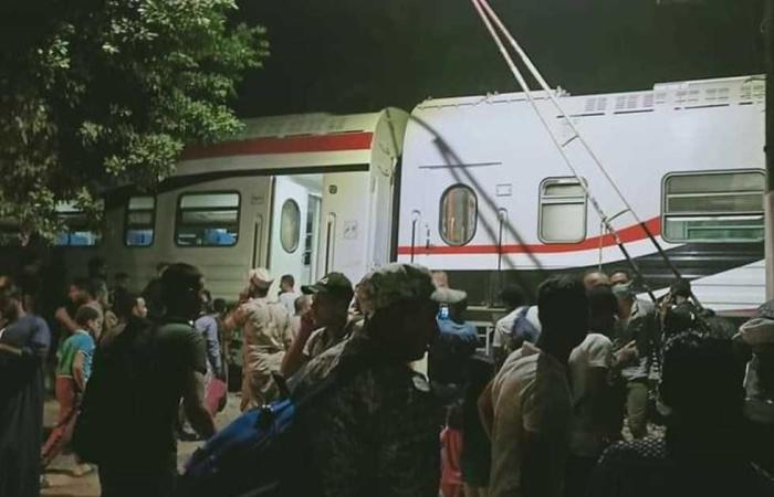 #المصري اليوم -#حوادث - خروج عربة قطار روسي عن القضبان في العياط (صور) موجز نيوز