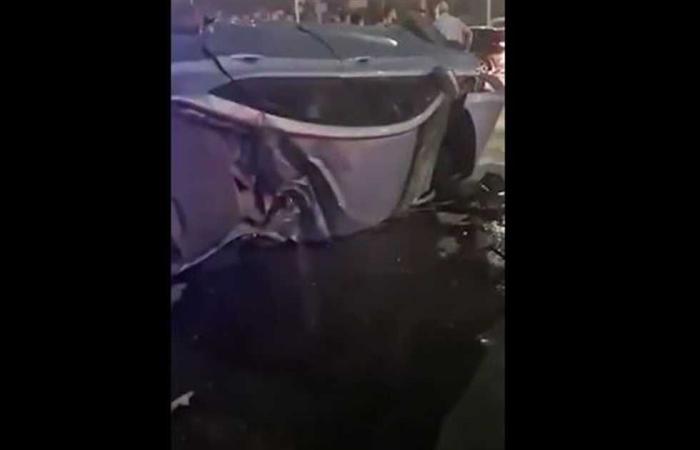 #المصري اليوم -#حوادث - دماء في وقفة العيد.. تصادم عنيف بين سيارتين بأكتوبر وسقوط وفيات ومصابين (فيديو) موجز نيوز
