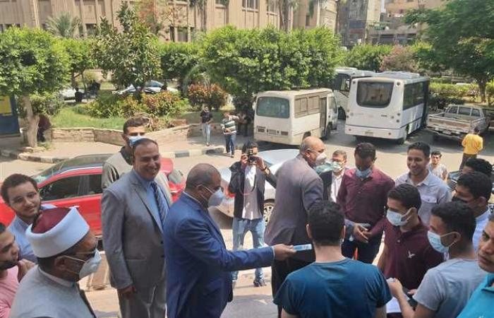 المصري اليوم - اخبار مصر- رئيس جامعة الأزهر يتفقد لجان امتحانات كليات فرع الدراسة موجز نيوز