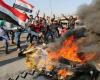 العراق يشتعل.. اشتباكات وإصابات وقطع طرق في بغداد وذي قار