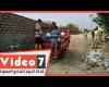 #اليوم السابع - #فديو - مصر بخير القري المجاورة تساعد القرية المنكوبة بالصف بالطعام و المياه و البطاطين