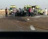 #المصري اليوم -#حوادث - مصرع شخص وإصابة 5 بانقلاب سيارة أجرة في رأس غارب موجز نيوز