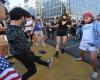 بالصور| رقص وغناء في الشوارع.. أمريكا تحتفل بفوز بايدن