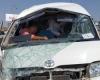 #اليوم السابع - #حوادث - إصابة 5 أشخاص فى حادث انقلاب سيارة على طريق فرع بأخميم سوهاج