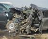 الوفد -الحوادث - مصرع شخص وإصابة ابنه بعد سقوط سيارتهما في حفرة بمطروح موجز نيوز