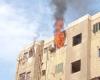 #اليوم السابع - #حوادث - إصابة شخصين فى حريق منزل بأسيوط بسبب اسطوانة بوتاجاز