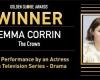 #اليوم السابع - #فن - إيما كورين تفوز بجائزة جولدن جلوب أفضل أداء لممثلة في مسلسل درامي