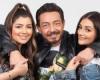 #اليوم السابع - #فن - أحمد زاهر في صورة جديدة مع بناته ليلى وملك.. ويعلق: أخواتي