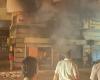 #اليوم السابع - #حوادث - السيطرة على حريق بمحل تحف وخردوات بالعاشر من رمضان.. صور